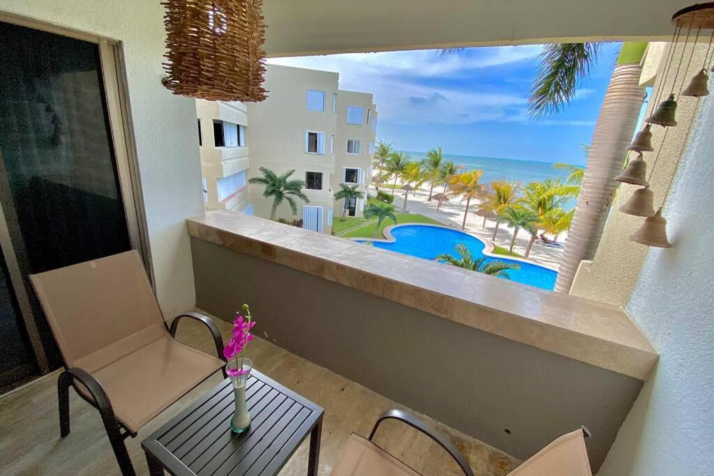Oceanfront Condo Bm By Andiani Cancún Exterior foto